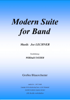 Modern Suite for Band (C), Joe Lechner / Willibald Tatzer