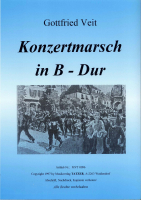 Konzertmarsch in B-Dur (B), Gottfried Veit