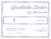 Geistliche Lieder-Heft F, Karl Moser