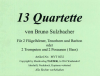 13 Quartette, Bruno Sulzbacher