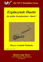 Ergänzende Duette für geübte Saxophonisten 1 (A-B), Michaela Arnhold-Breyer
