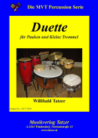 Duette für Pauken und Kl.Trommel (A-B), Willibald Tatzer