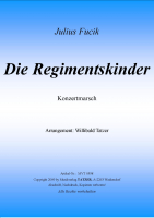 Die Regimentskinder (B-C), Julius Fucik / Willibald Tatzer