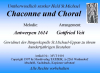 Chaconne und Choral (A-B), Volksweise / Gottfried Veit
