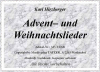 Advent-, Hirten- und Krippenlieder, Karl Hirzberger