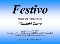 Festivo (A), Willibald Tatzer