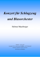 Konzert für Schlagzeug-1.Satz (C), Helmut Maurberger