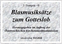 Blasmusiksätze zum Gotteslob-29, 2.Trompete-B