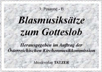 Blasmusiksätze zum Gotteslob-36, 3.Posaune-B