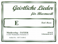 Geistliche Lieder-Heft E, Karl Moser
