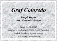 Graf Coloredo (B), Joseph Haydn / Eduard Scherzer