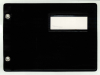 Marschbuchdeckel Gr.1 - Schwarz