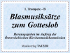 Blasmusiksätze zum Gotteslob-28, 1.Trompete-B
